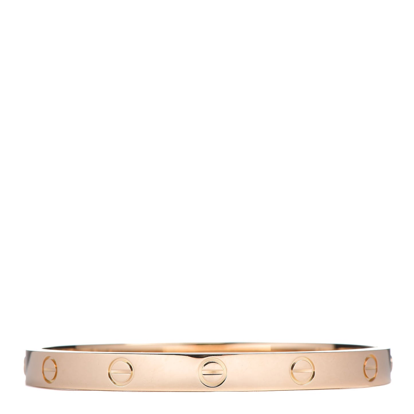18K Yellow Gold LOVE Bracelet 17