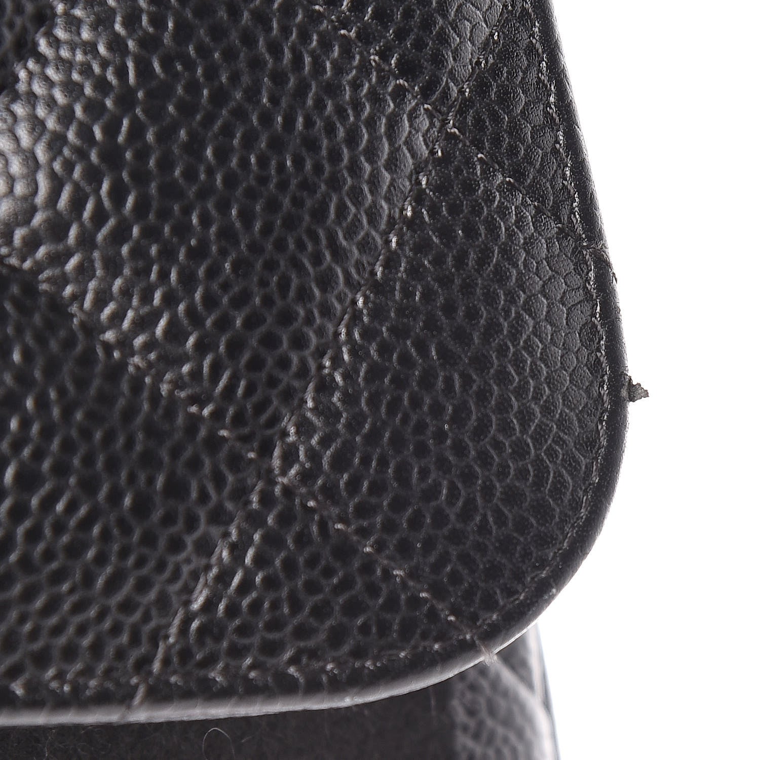 Chanel Caviar Quilted Jumbo Double Flap Black 10 of 17