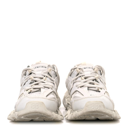 Balenciaga Rubber Mesh Fabric Monocolor Recycled Sole Womens Track Sneakers 36 White 3 of 10