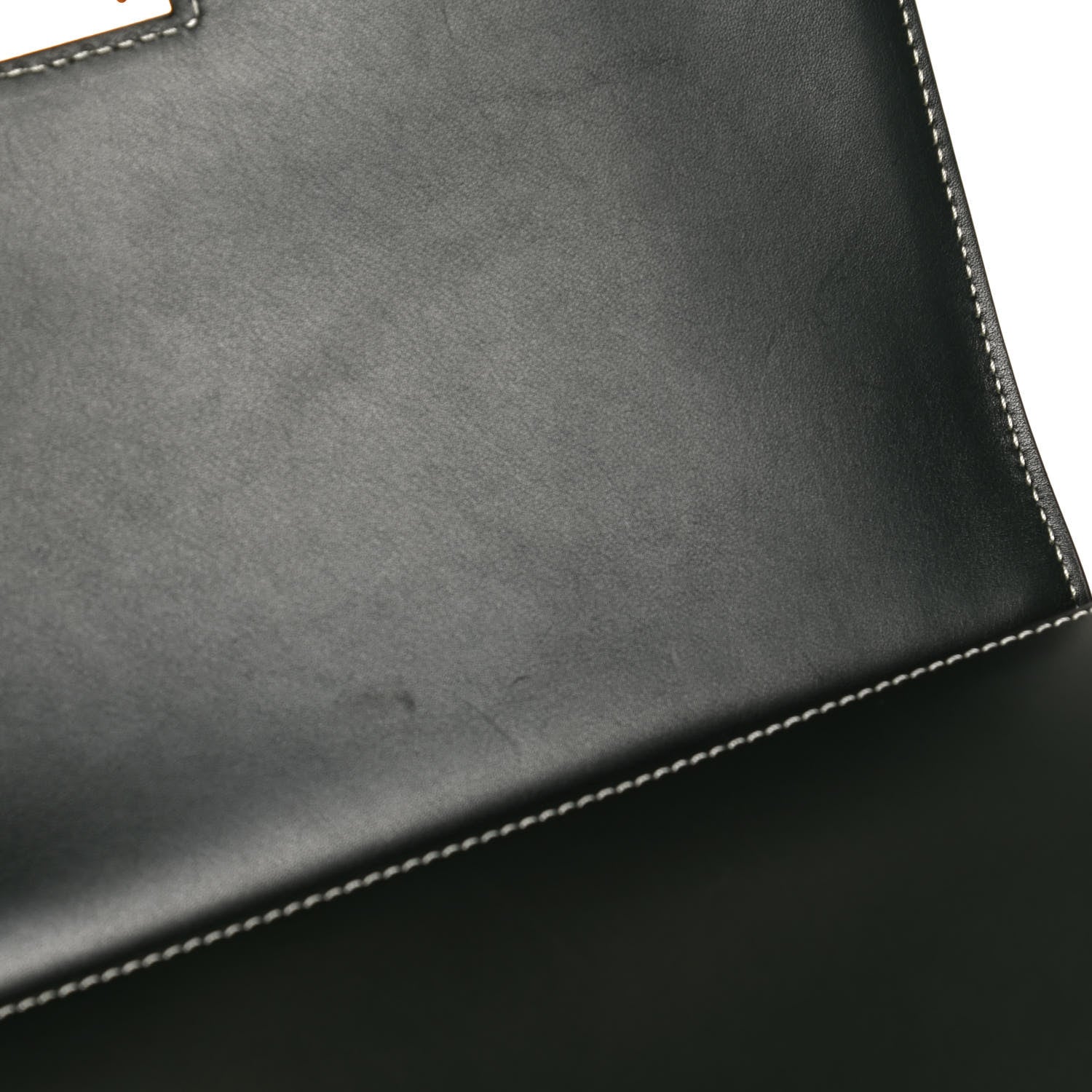 Celine Calfskin Small Tab Shoulder Bag Dark Green 7 of 12