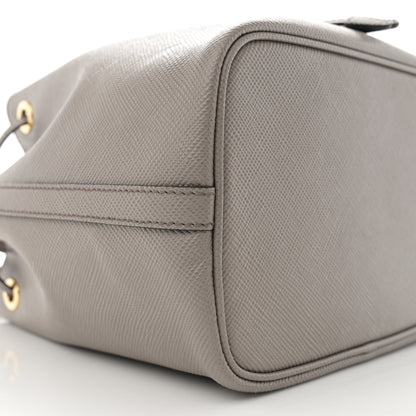 Prada Saffiano Cuir Bucket Bag Argilla 9 of 10