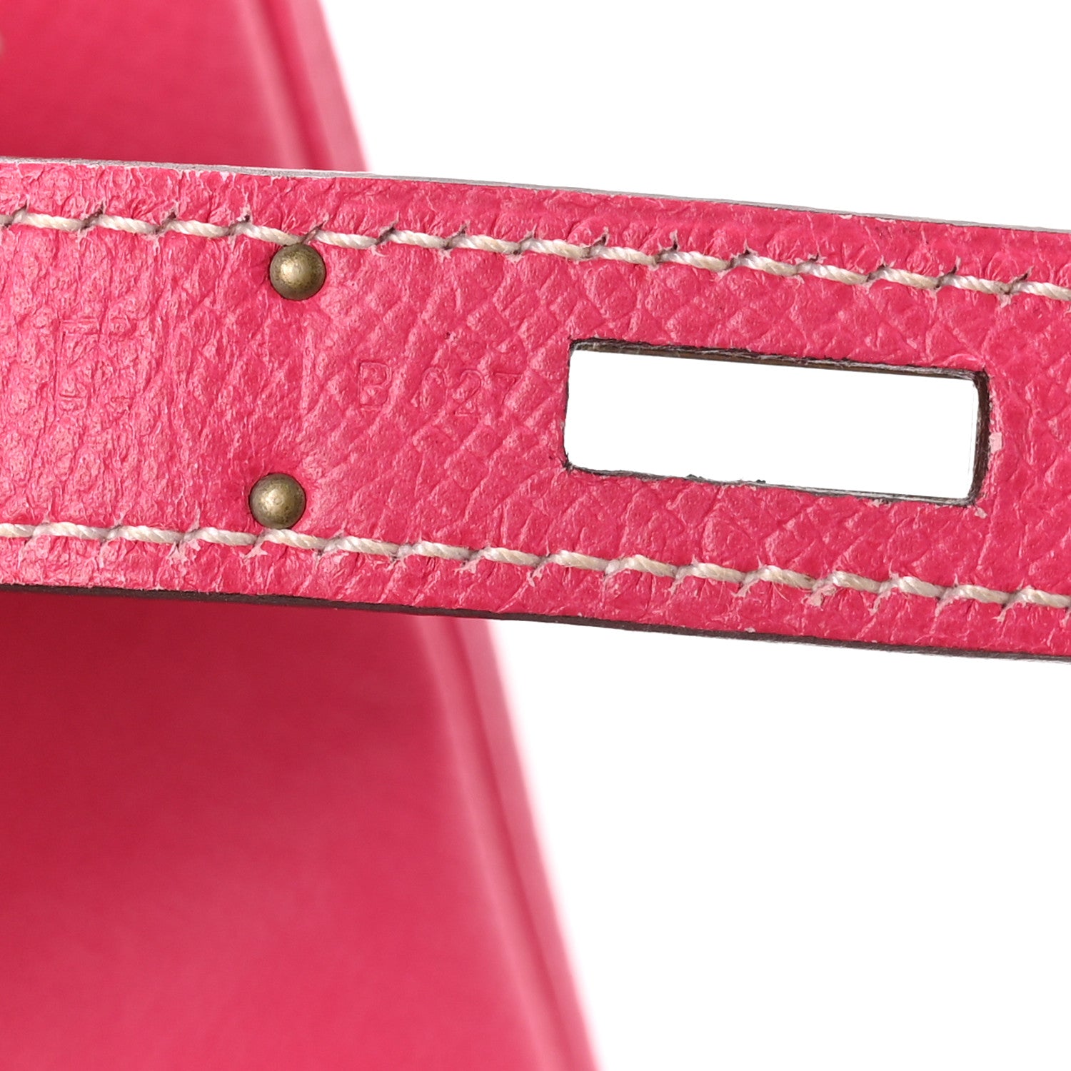 Hermes Epsom Candy Birkin 35 Rose Tyrien 7 of 10