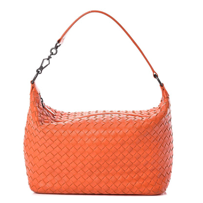 Bottega Veneta Nappa Intrecciato Small Shoulder Bag Tangerine 1 of 10