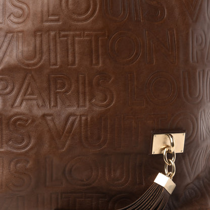 Louis Vuitton Monogram Paris Souple Whisper GM Chocolate 9 of 9