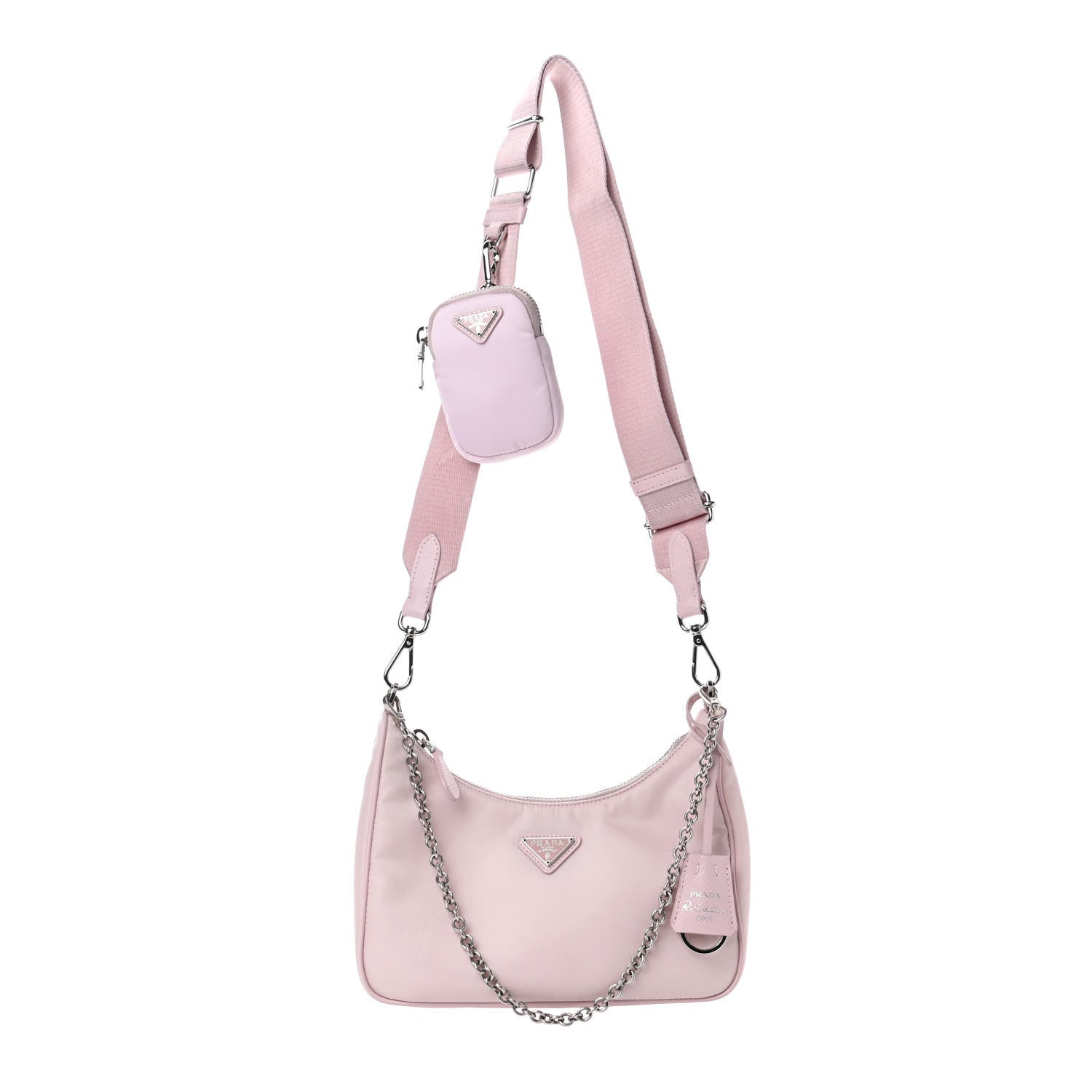 Prada Nylon Re-Edition 2005 Shoulder Bag Alabastro 1 of 4