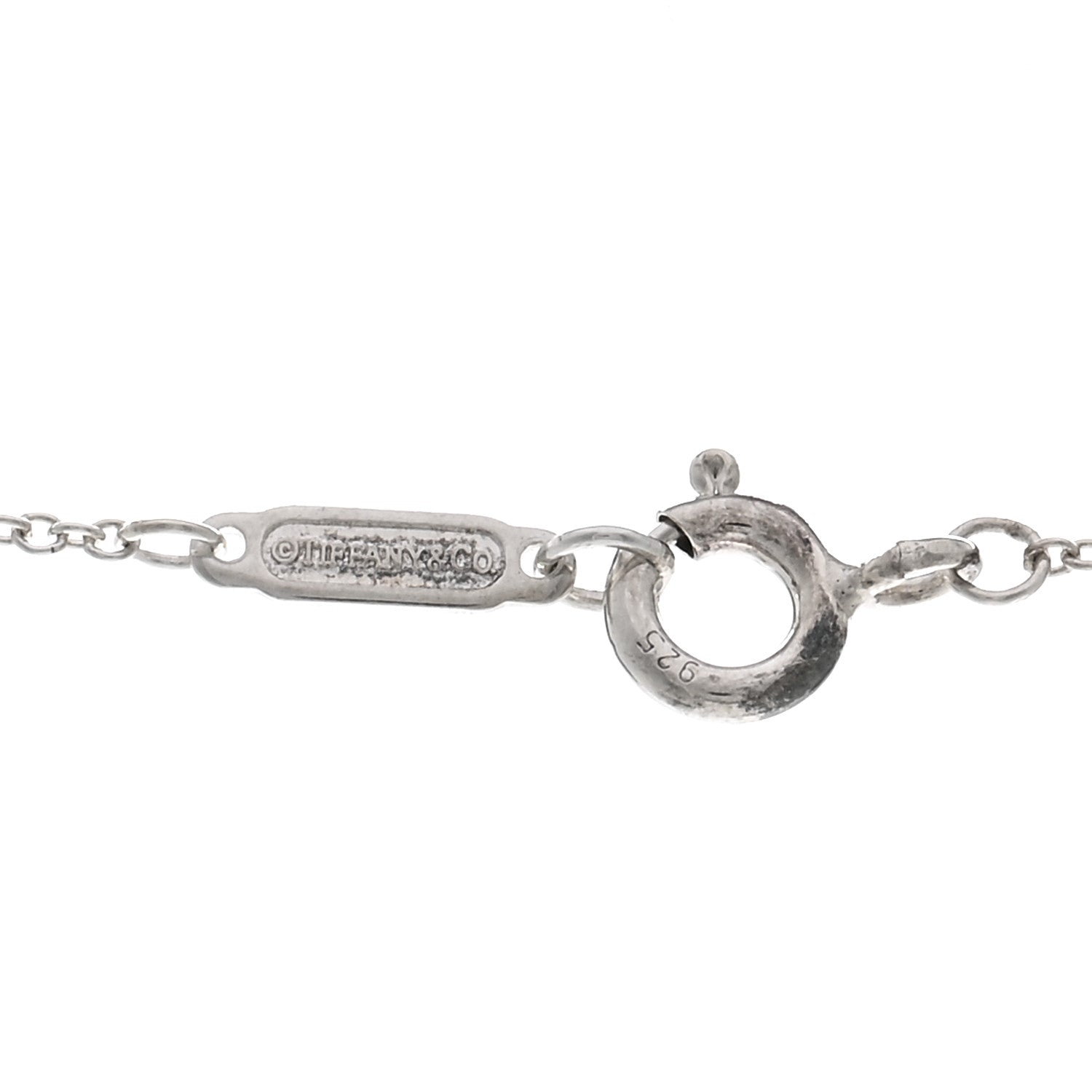 Tiffany Sterling Silver Enchant Heart Pendant Necklace 4 of 4