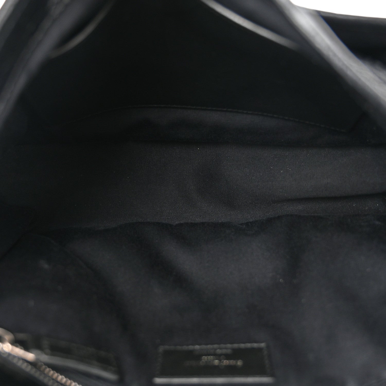 Saint Laurent Crinkled Calfskin Matelasse Monogram Medium Niki Chain Satchel Black 5 of 10
