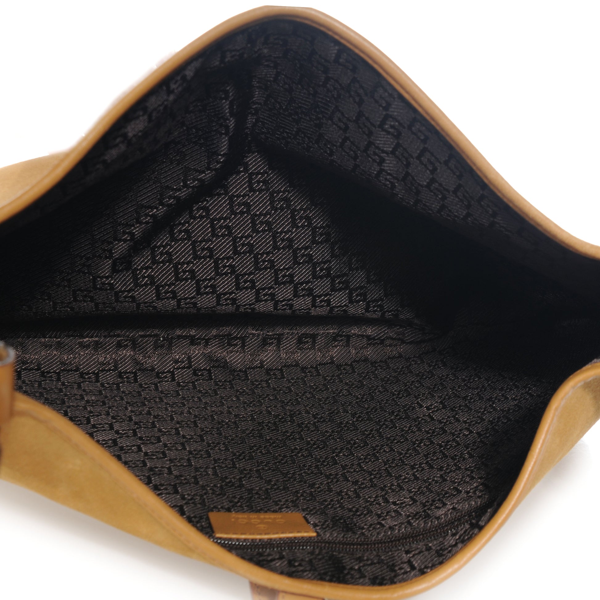 Gucci Suede Bamboo Jackie O Hobo Light Brown 5 of 7