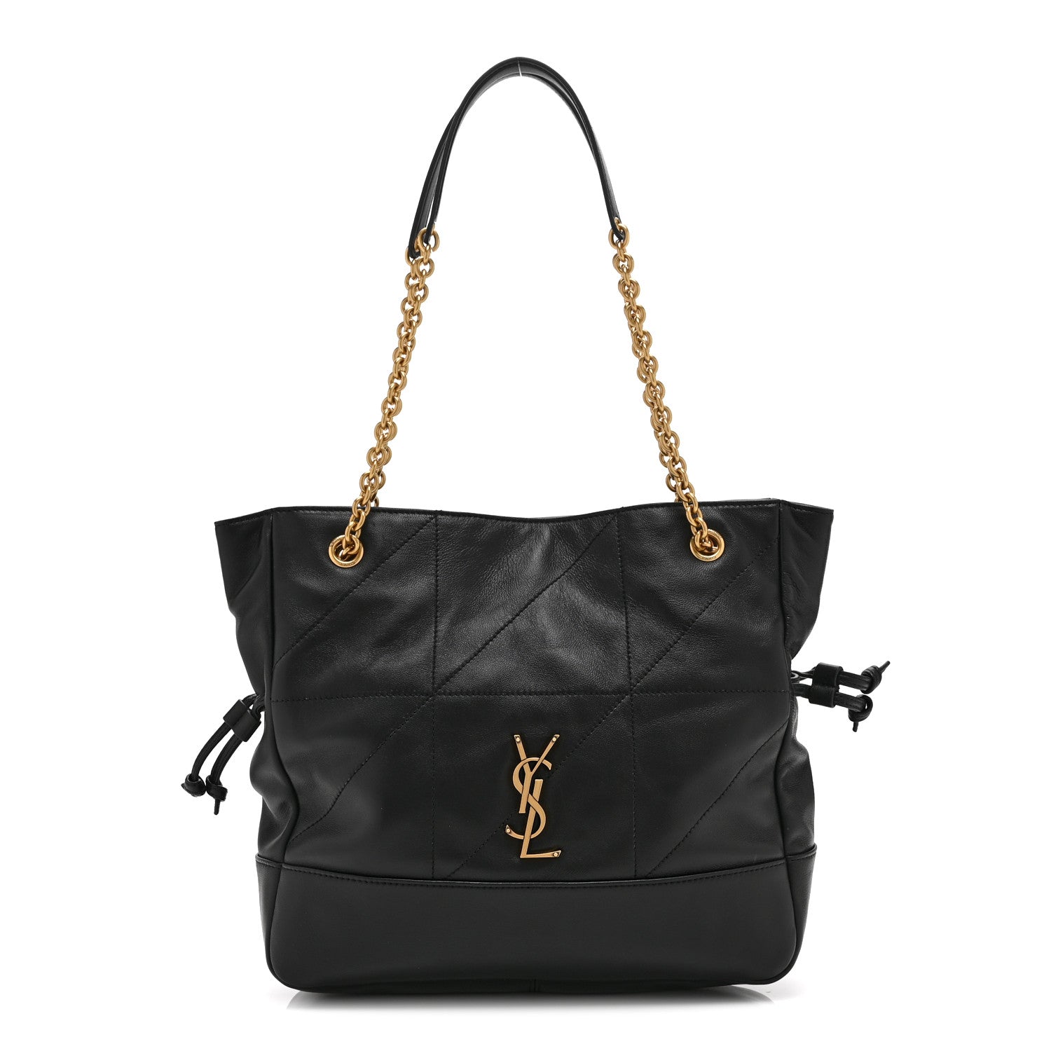 Saint Laurent Lambskin Medium Jamie Shopping Tote Black 1 of 11