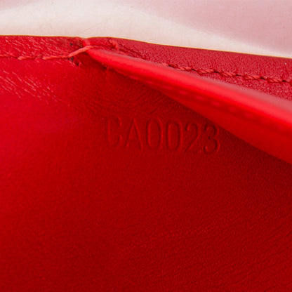 Louis Vuitton Vernis Small Ring Agenda Cover Red 7 of 7