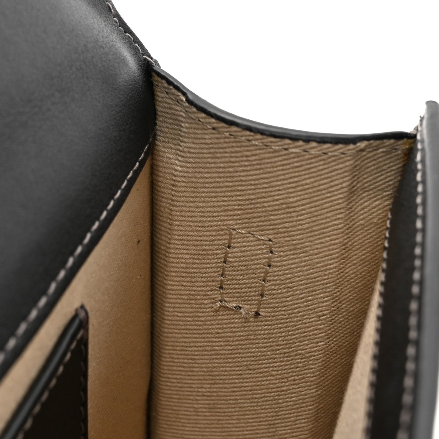 Smooth Calfskin Le Bambino Homme Black