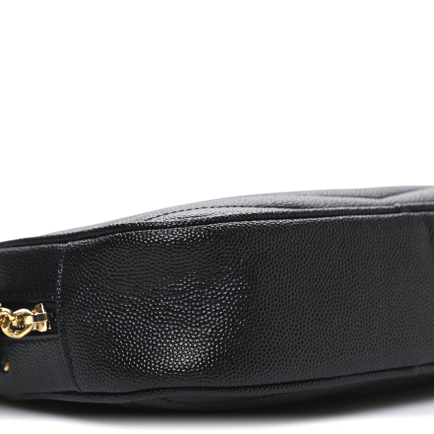 Saint Laurent Grain De Poudre Matelasse Monogram Mini Lou Camera Bag Black 9 of 10