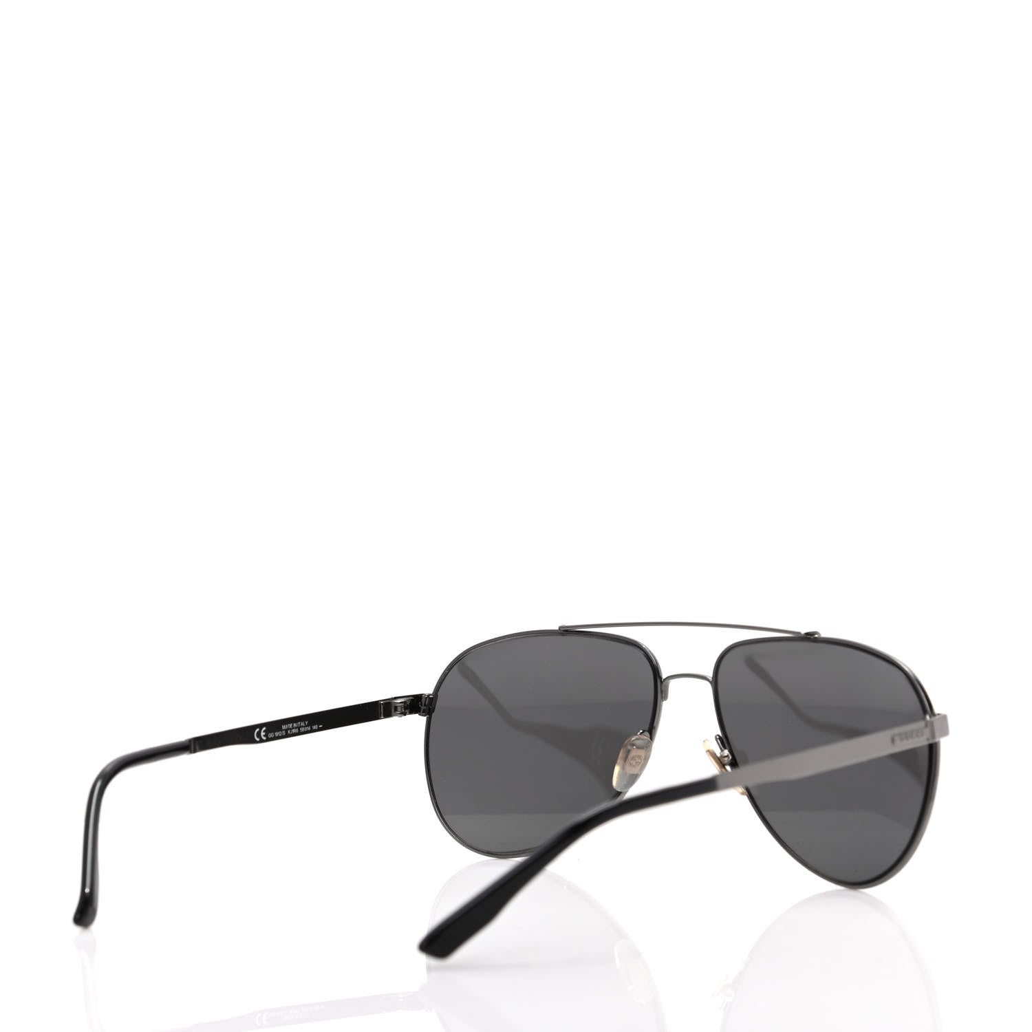 Gucci Metal Aviator Sunglasses GG 1912/S Black 4 of 7