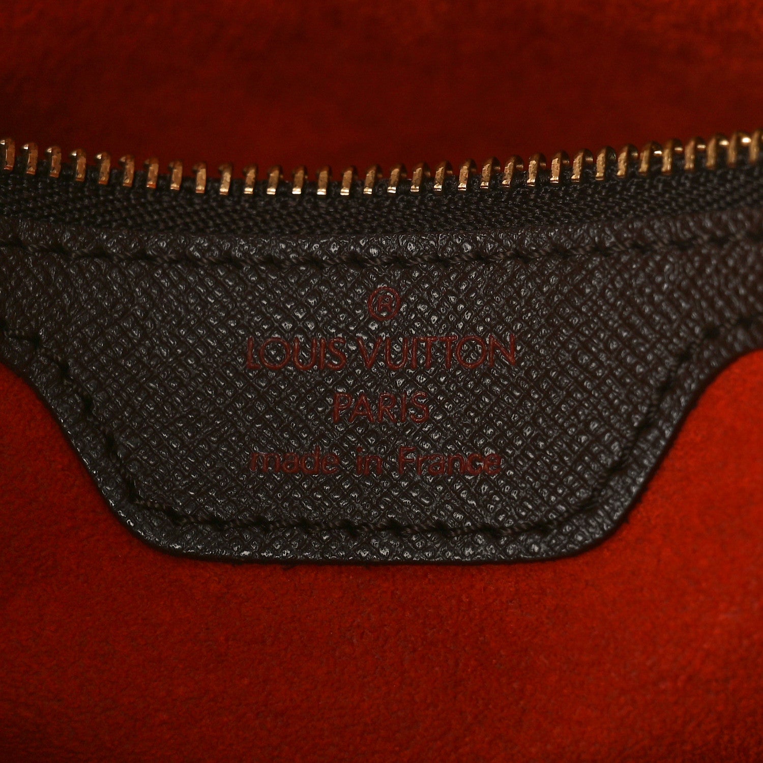 Louis Vuitton Damier Ebene Marais Bucket 23 7 of 9