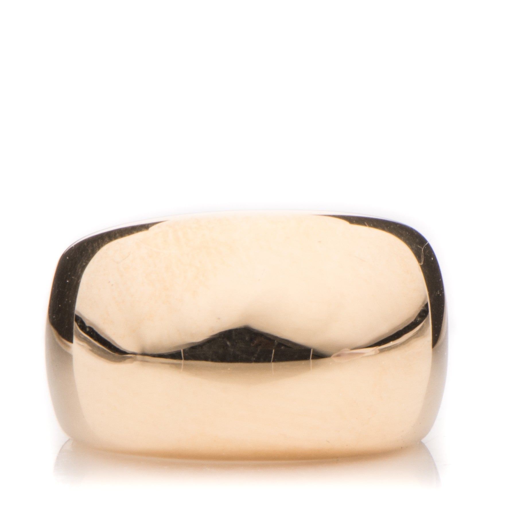 Cartier 18K Yellow Gold Nouvelle Vague Dome Ring 51 5.75 1 of 4