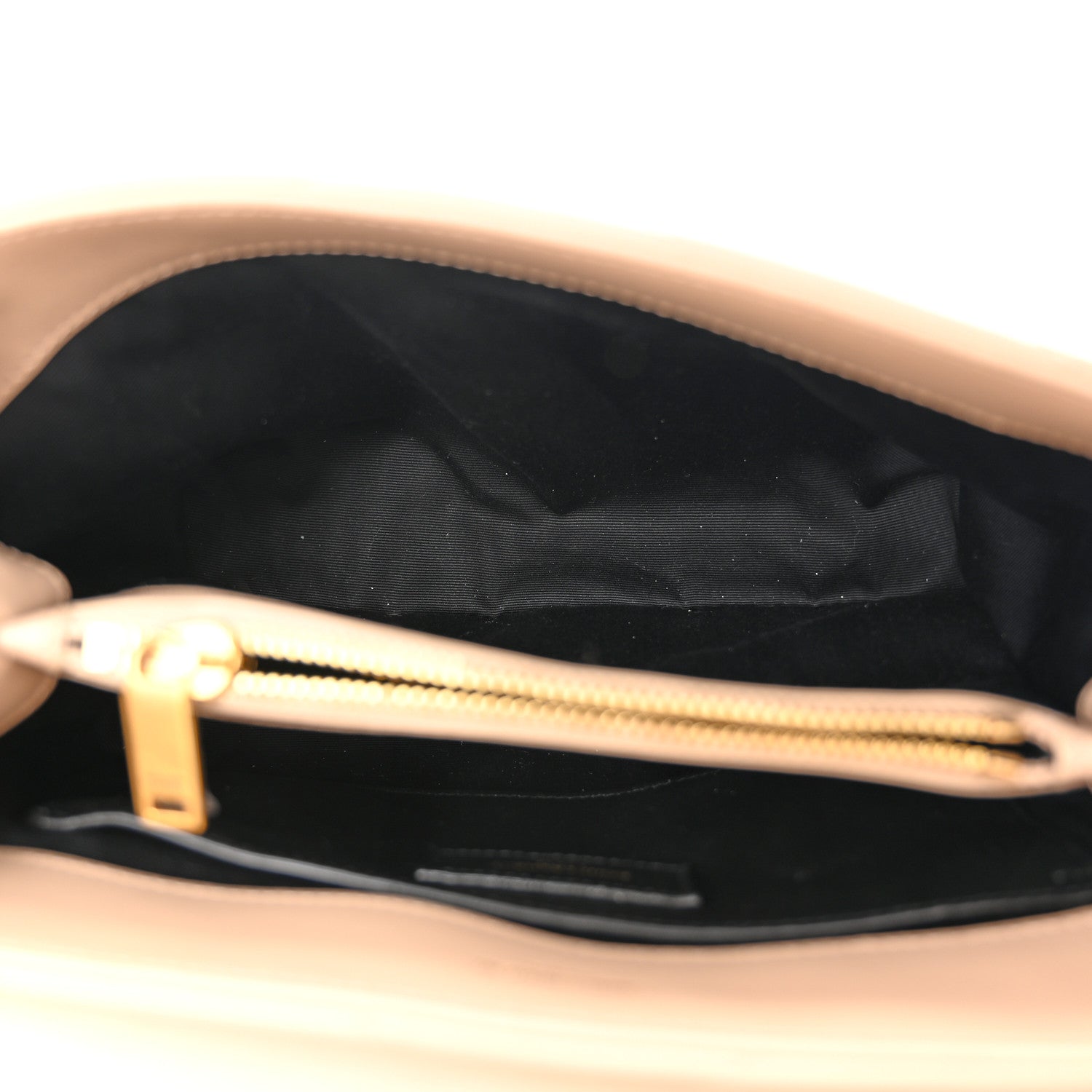 Saint Laurent Calfskin Y Quilted Monogram Small Loulou Chain Satchel Dark Beige 5 of 11