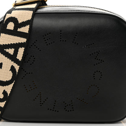 Stella McCartney Eco Alter Nappa Perforated Logo Mini Bag Black 8 of 16
