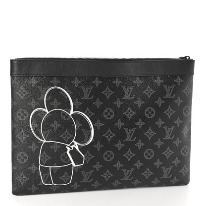 Louis Vuitton Monogram Eclipse Vivienne Apollo Pochette GM 3 of 8