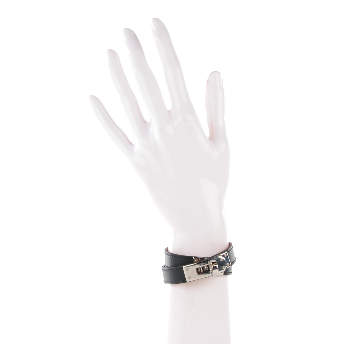 Box Kelly Double Tour Bracelet XS Black