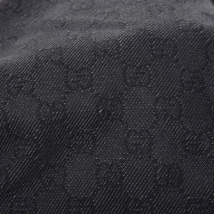 Gucci Denim Monogram Hobo Black 14 of 25