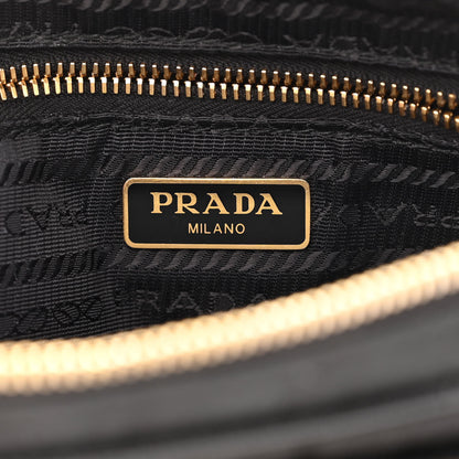 Prada Saffiano Lux Camera Case Crossbody Bag Black 6 of 10