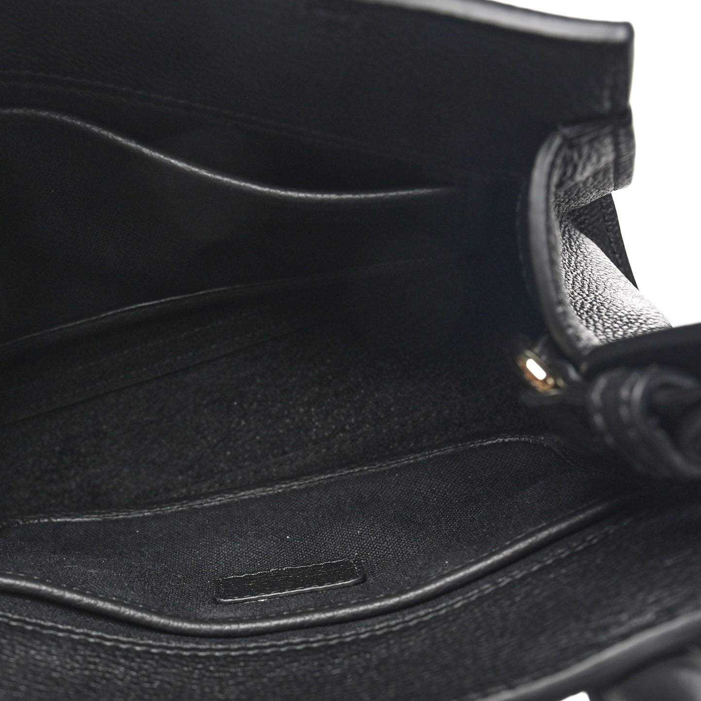 Pebbled Calfskin Small Jackie Tote Black