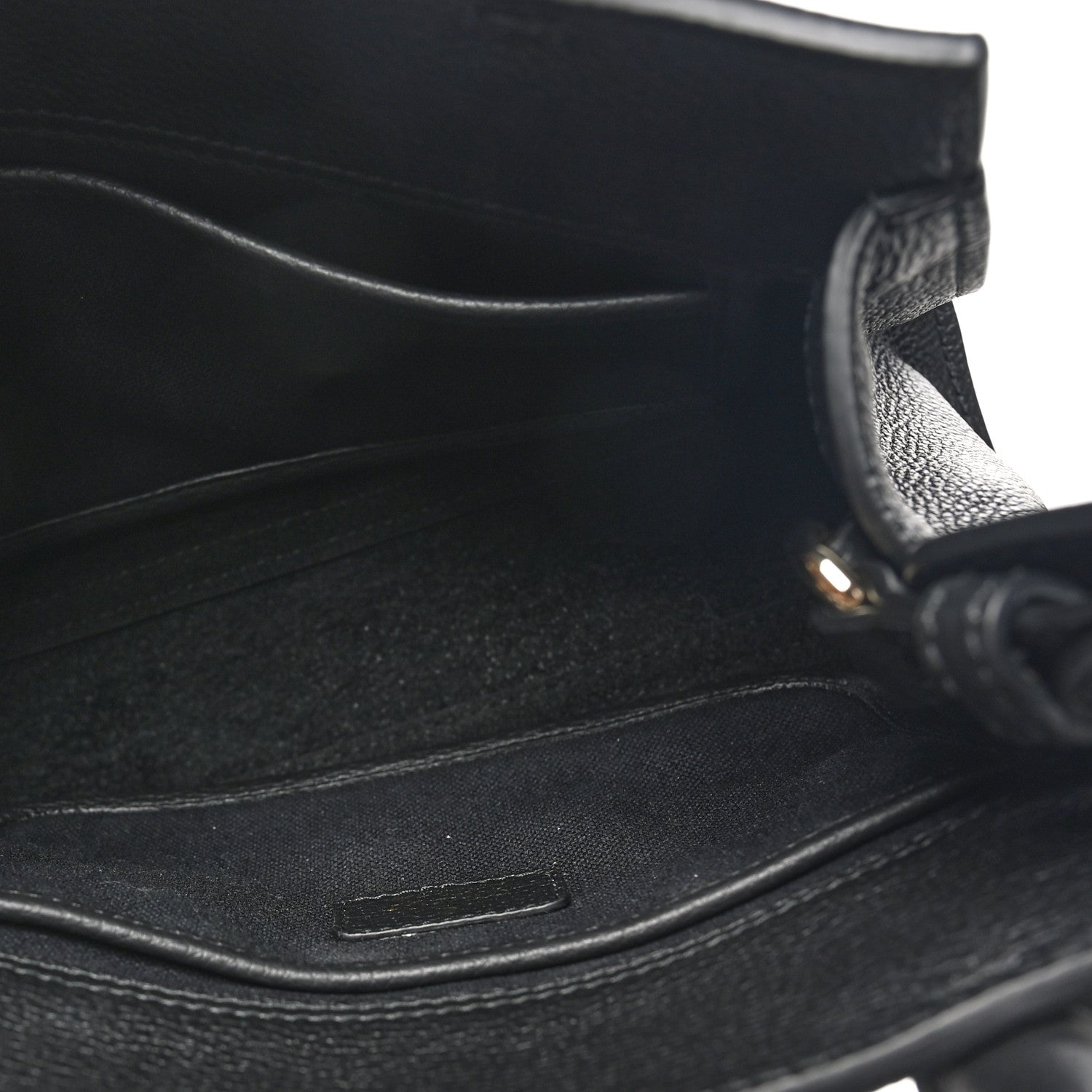 Gucci Pebbled Calfskin Small Jackie Tote Black 5 of 9