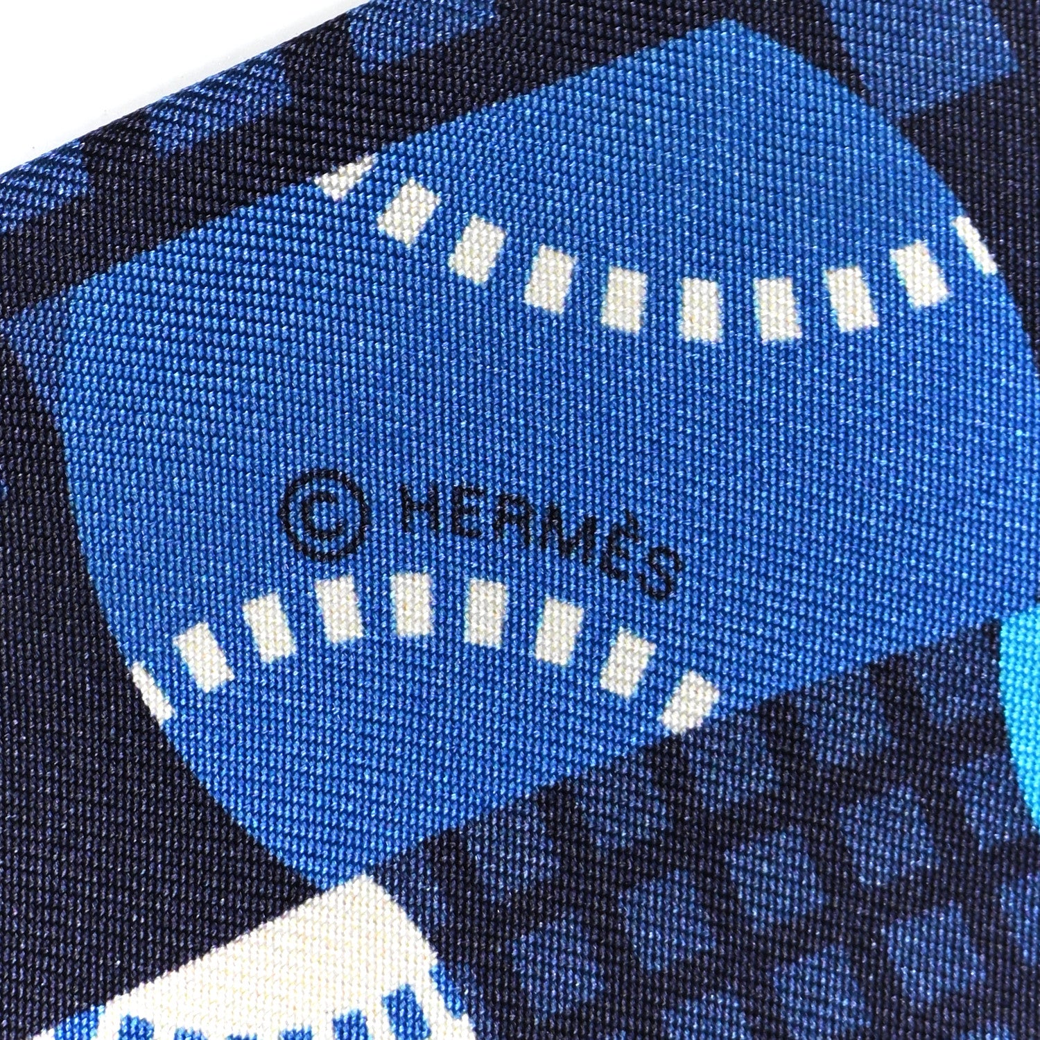 Hermes Silk Balles de Tennis Twilly 3 of 4