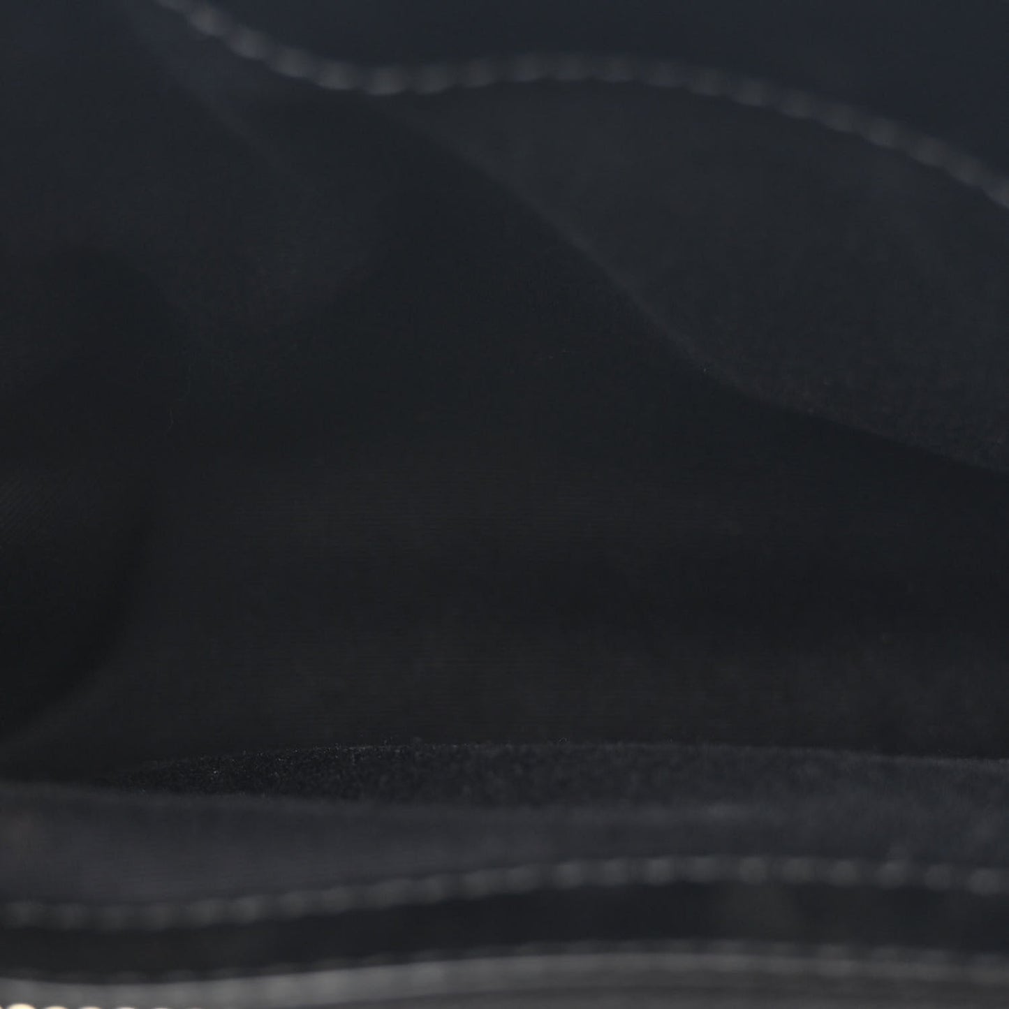 Calfskin Y Quilted Monogram Small Loulou Chain Satchel Black