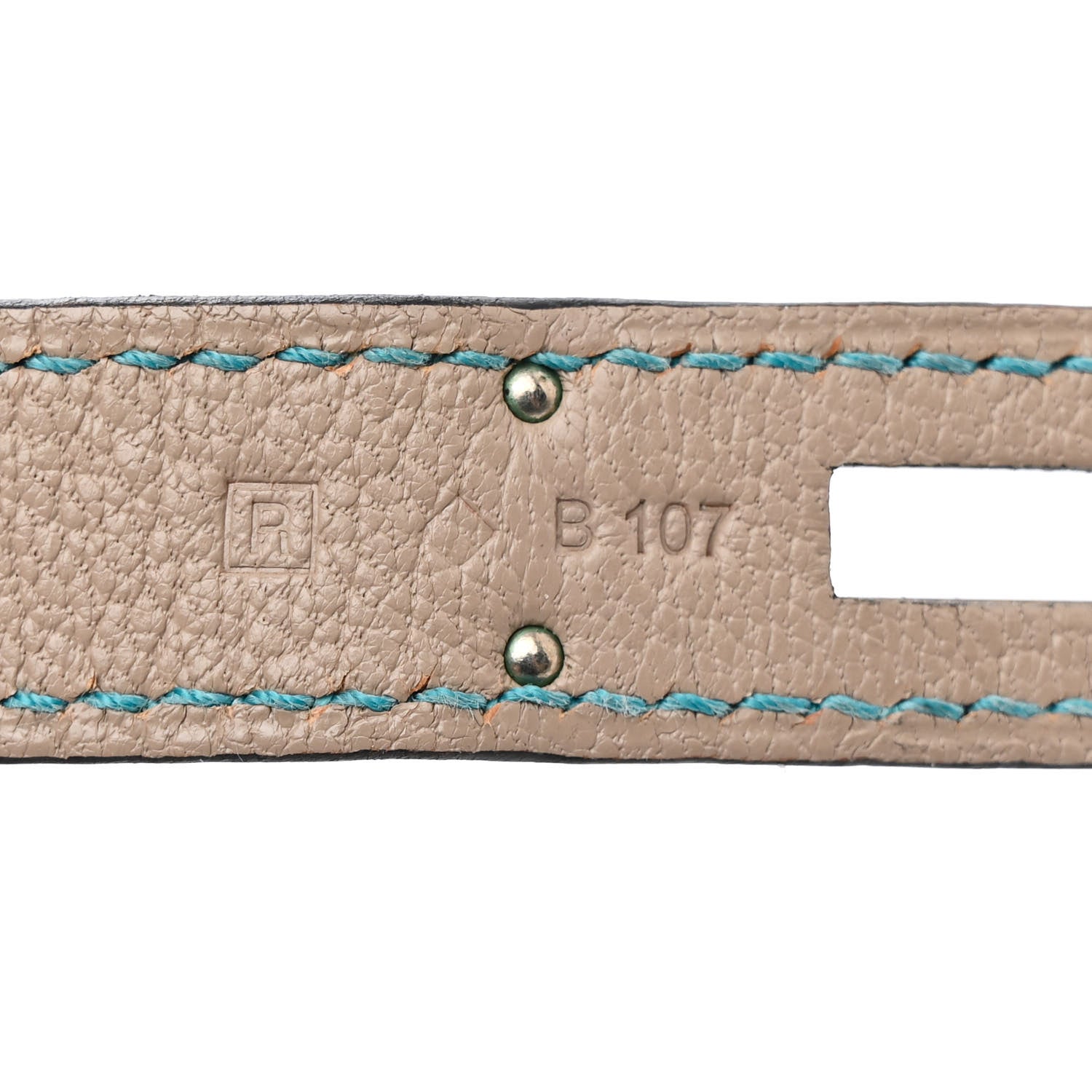 Hermes Chevre Horseshoe Birkin 30 Parme Bleu Azteque Etoupe 6 of 14