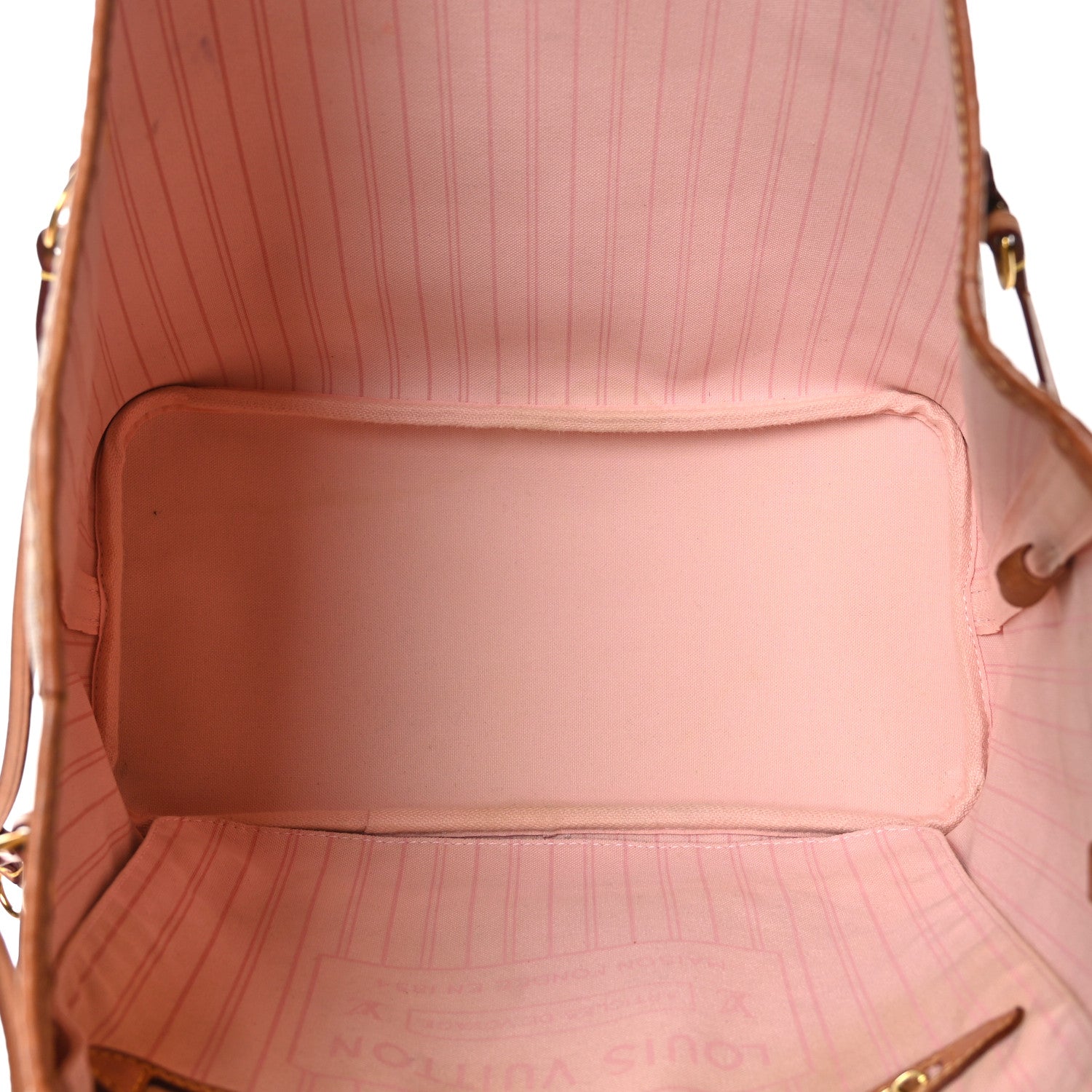 Louis Vuitton Damier Azur Neo Neverfull MM Rose Ballerine 6 of 15