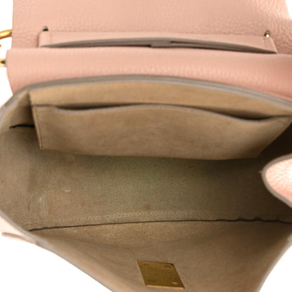 Chloe Grained Lambskin Drew Shoulder Bag Cement Pink 5 of 17
