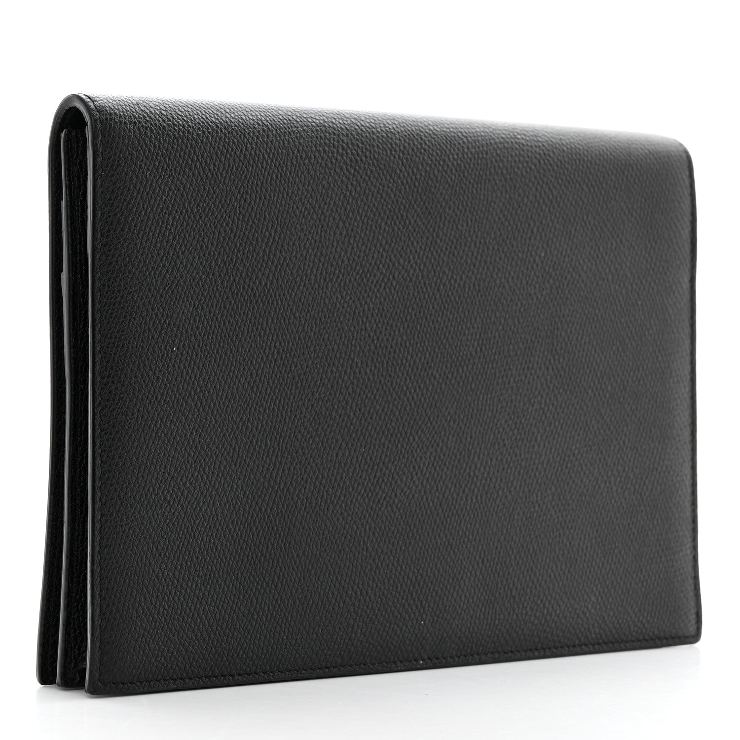 Valentino Garavani Grainy Calfskin Vlogo Signature Pouch Black 3 of 6