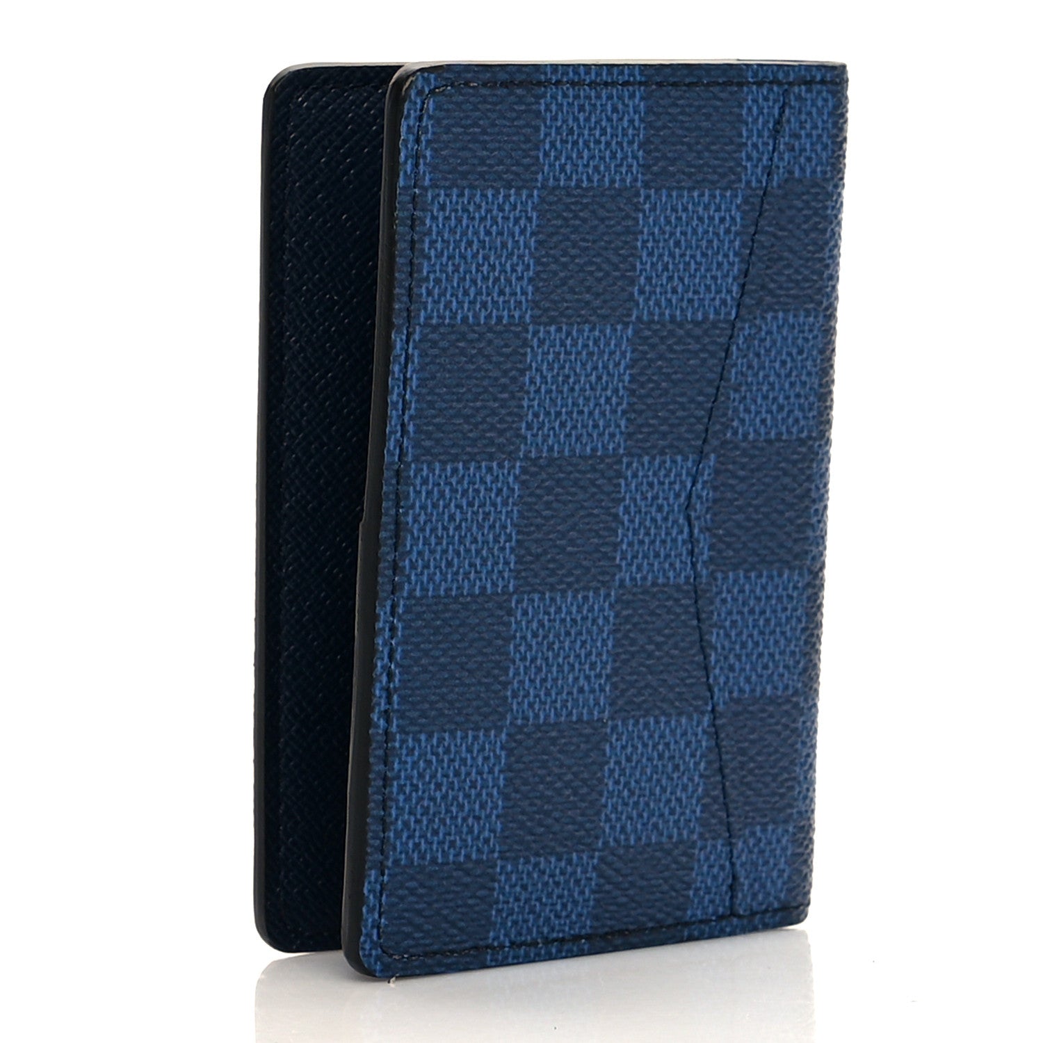 Louis Vuitton Damier Graphite 3D Pocket Organizer Navy 3 of 7