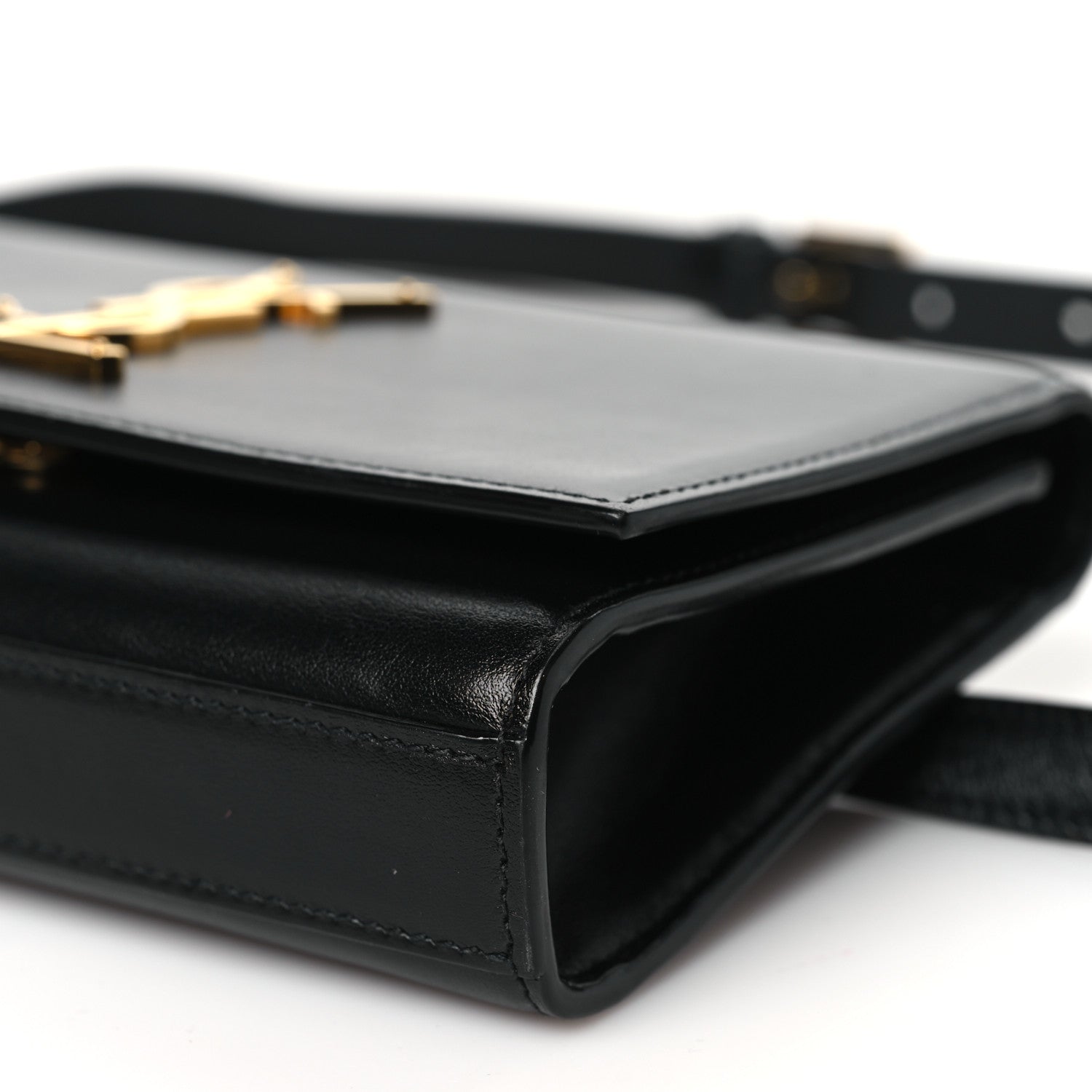 Saint Laurent Smooth Calfskin Monogram Kate Belt Bag Black 10 of 10
