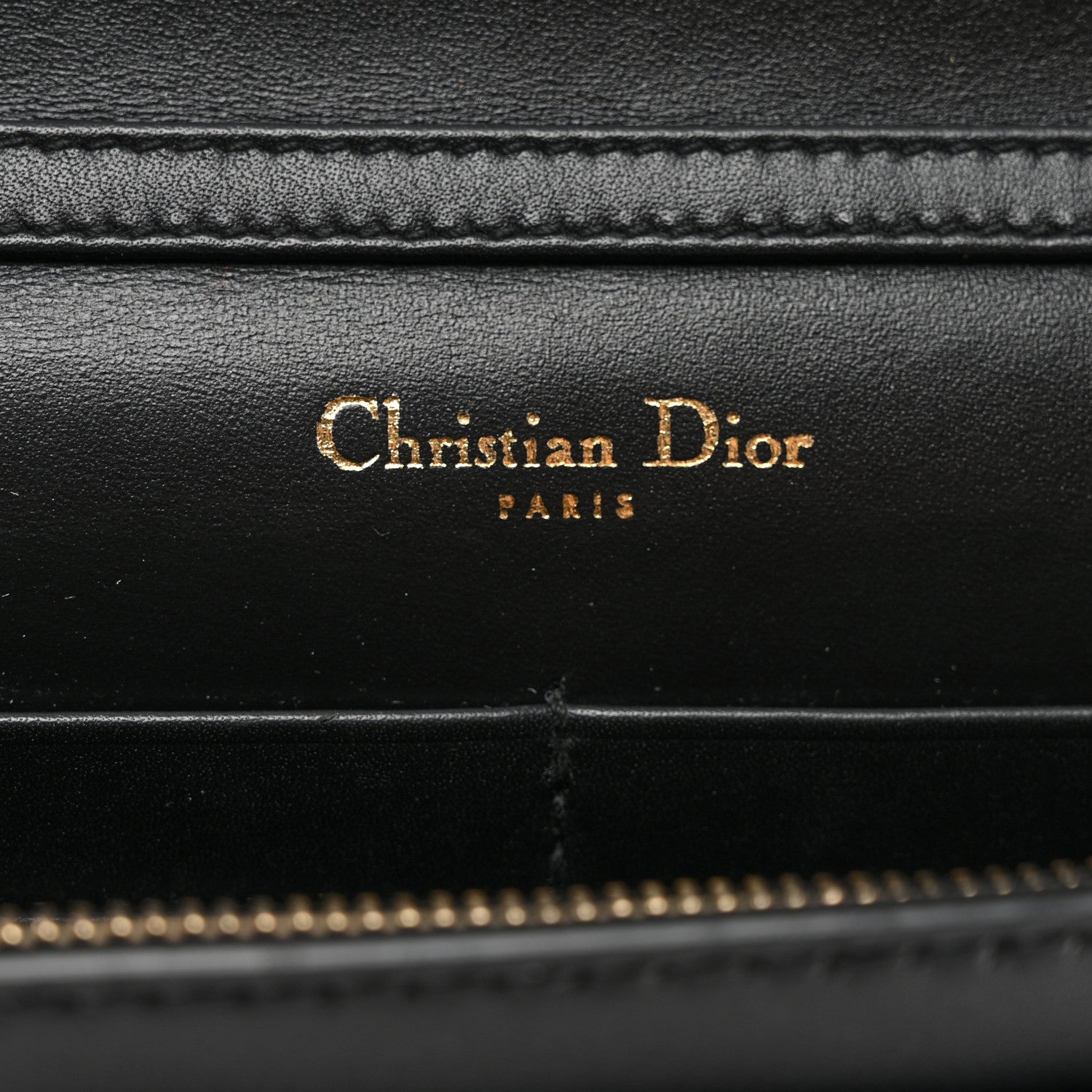 Christian Dior Calfskin J'Adior Wallet on Chain Pouch Black 8 of 13