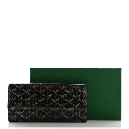 Goyard Goyardine Varenne Long Wallet Black 15 of 15