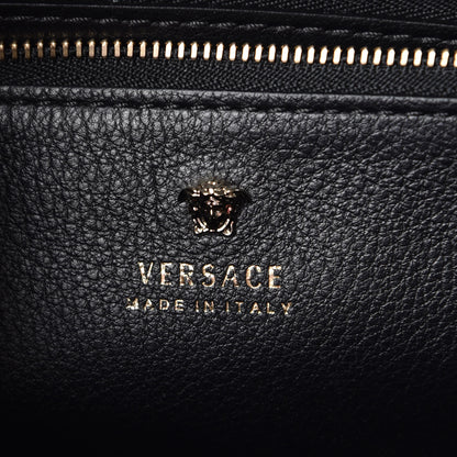 Versace Calfskin Medium Palazzo Empire Bag Black 6 of 13