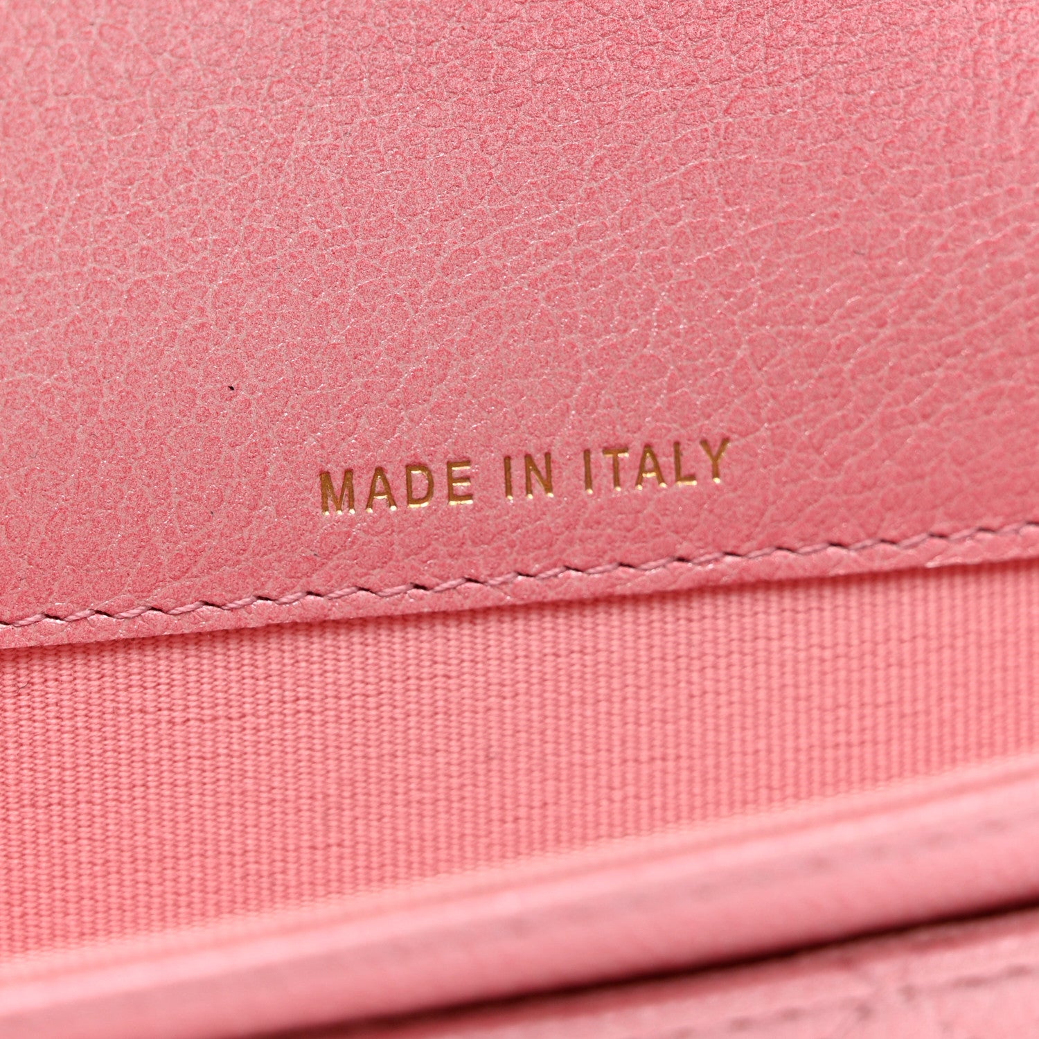 Chanel Cloudy Pearly Goatskin Quilted Flap Card Holder Wallet Light Pink 6 of 8