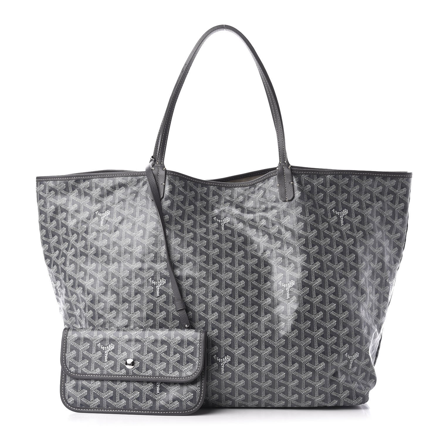 Goyard Goyardine Saint Louis GM Grey 1 of 12