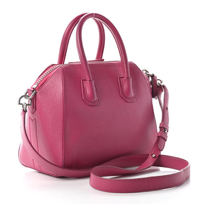 Givenchy Sugar Goatskin Mini Antigona Magenta 3 of 11