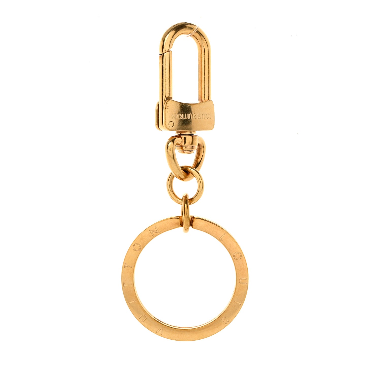 Artsy Key Ring Holder Gold