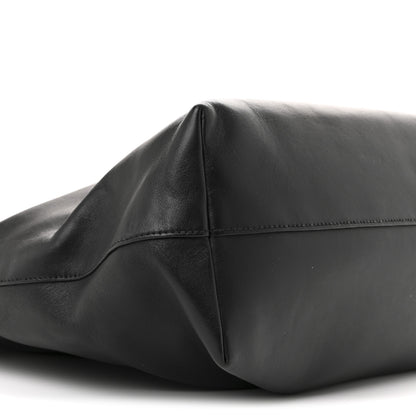 Prada Soft Calf Shopping Tote Black 9 of 14
