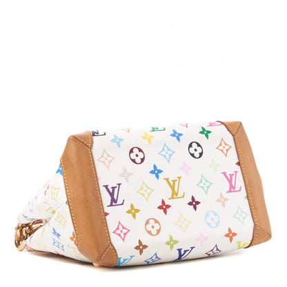 Louis Vuitton Monogram Multicolor Audra White 4 of 8