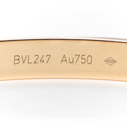 Cartier 18K Yellow Gold 4 Diamond LOVE Bracelet 19 6 of 8