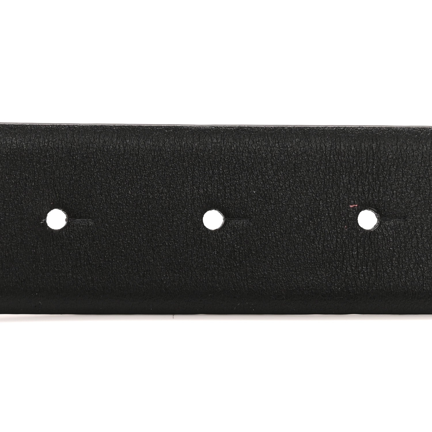 Chanel Calfskin CC Reversible Belt 75 30 Black Burgundy 3 of 6