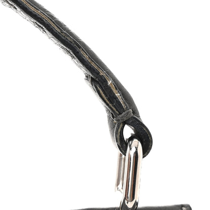 Fendi Cuoio Romano Selleria Bi-Color Mini Peekaboo Iconic Satchel Asfalto Latte 11 of 11