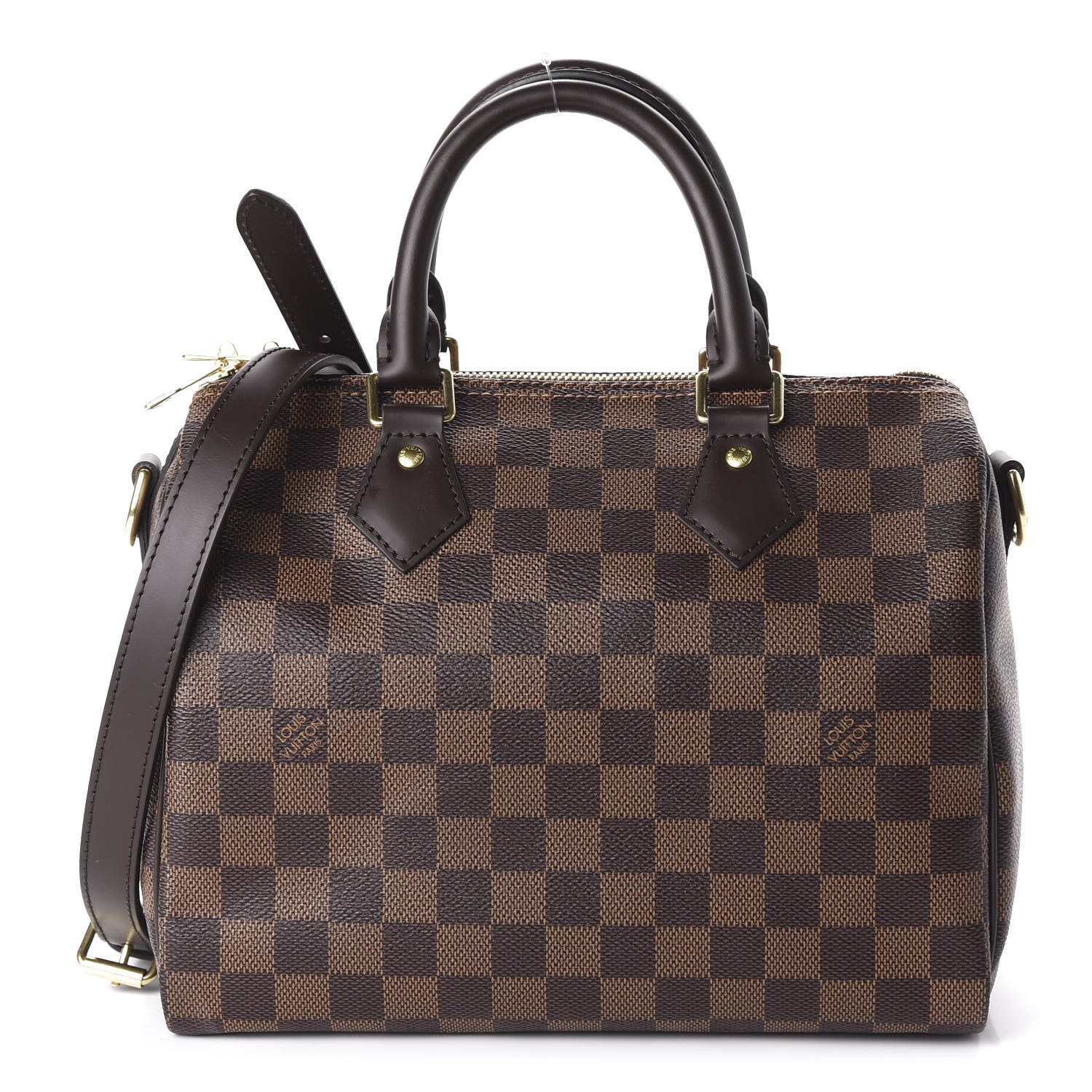 Louis Vuitton Damier Ebene Speedy Bandouliere 25 1 of 10