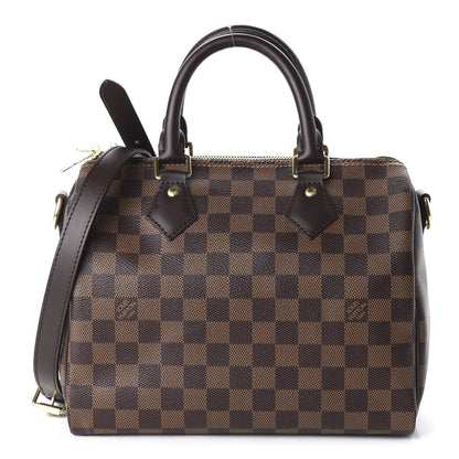 Louis Vuitton Damier Ebene Speedy Bandouliere 25 1 of 10