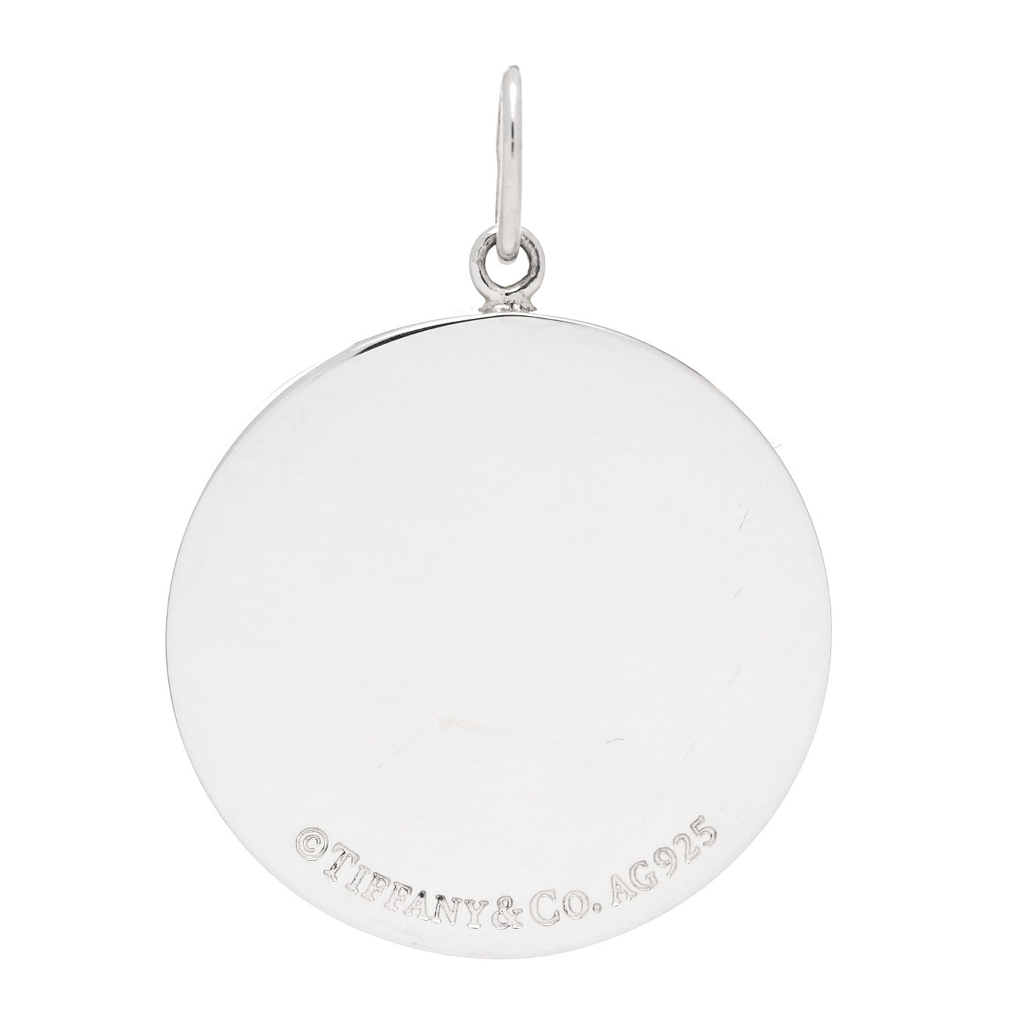 Sterling Silver Block Letter A Charm